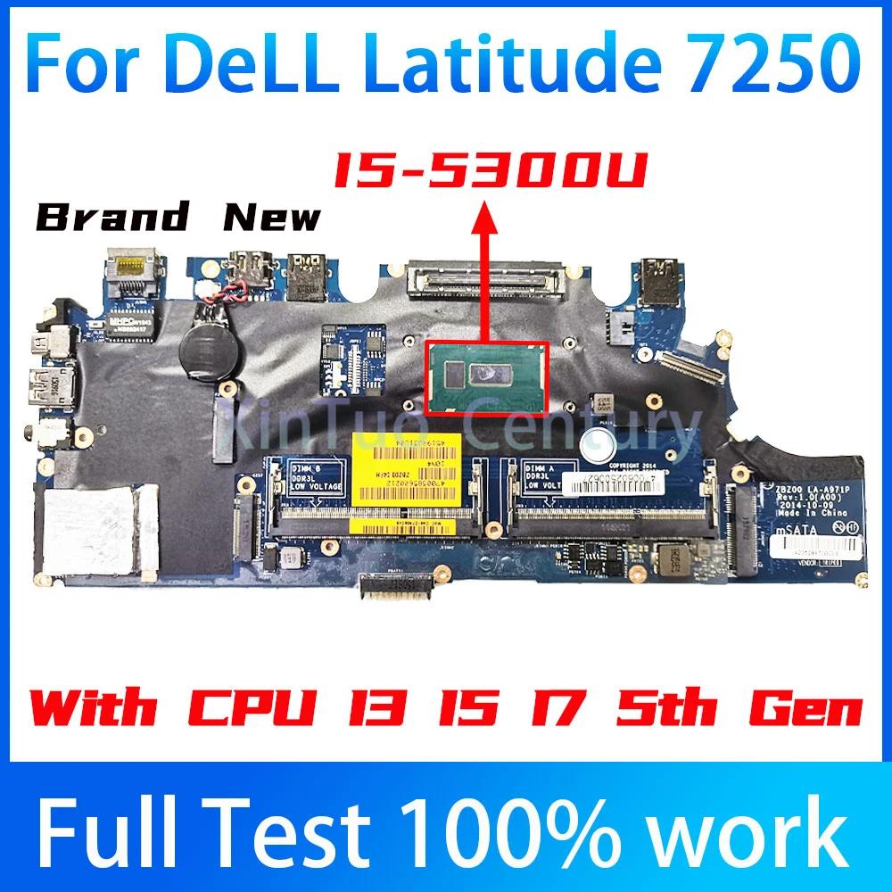 LA-A971P  ƼƩ E7250 7250 Ʈ κ, 100% ۵, 0TPHC4 0G9CNK 08389N I3 I5 I7 5  CPU Ʈ 